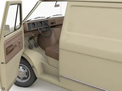 Chevy Van 1971 3D model