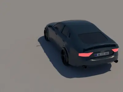 Audi A7 Free 3D model get