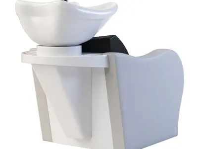 Luxury Shampoo unit 3D model