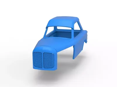 Shell of New Zealand Vintage Stock car Scale 1 to 25 3D print model