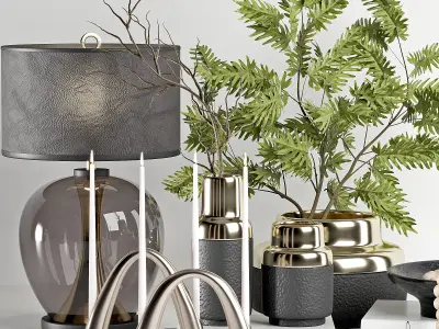 decorative set20 3D model purchase