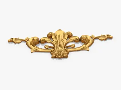 Classic decor ornament 282 3D model