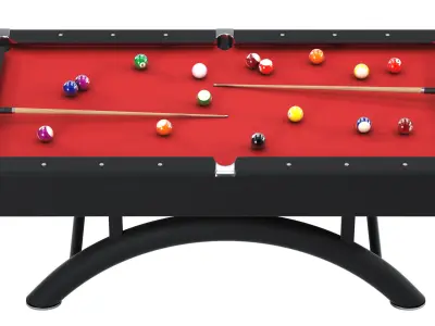 Pool Table 3D model shop