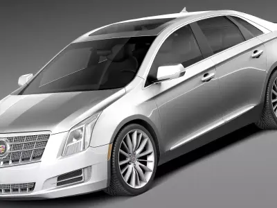 Cadillac XTS 2013 3D model