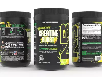 Protein Powder 3D model