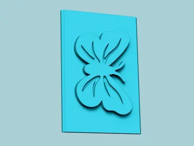 Stamp 64 - Butterfly - Fondant Decoration Maker Toy 3D print model