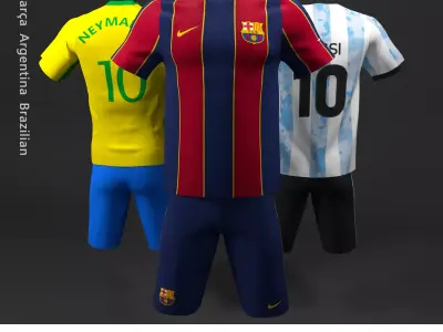 Football Jersey 3D model