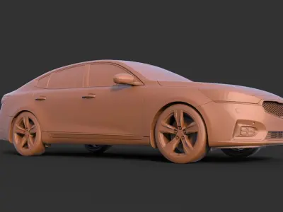 Kia Cadenza 3D print model