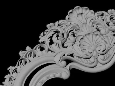 mirror 3d model for cnc machines 3D model