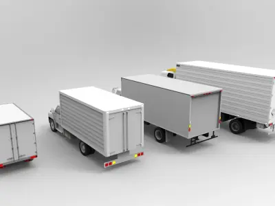 Box Truck 3D model