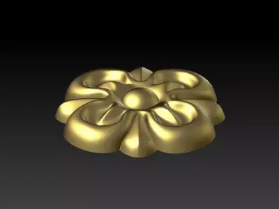  Decorative patterns 3D CNC machine output 3D model