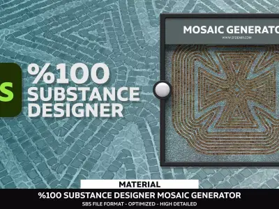 Substance Designer Mosaic Generator Texture