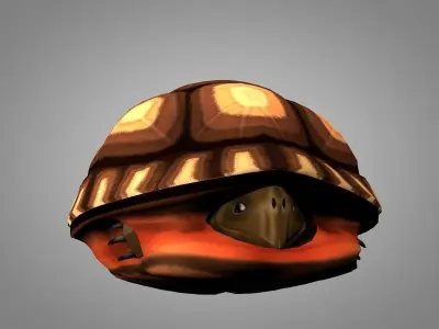 Turtle Low-poly 3D model