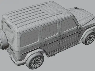 Mercedes AMG G63 3D model purchase