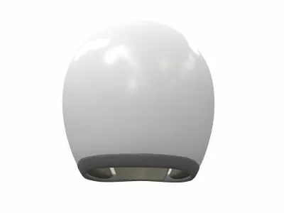 Motorcycle helmet f4 Free 3D model