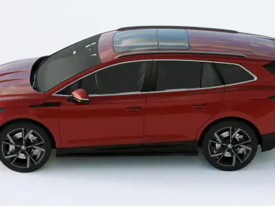 Skoda Enyaq 2021 3D model