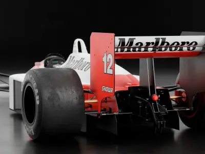 McLaren Mp4-4 3D model