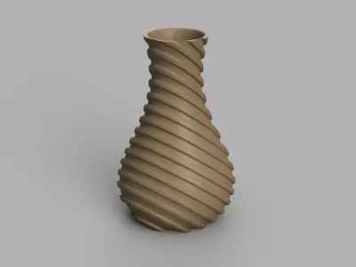 Flower vase 15 3D print model
