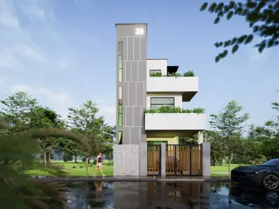 House - 01 3D model