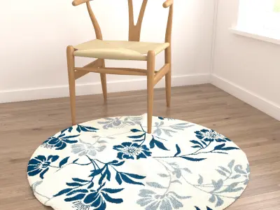 Rugs No 217 Low-poly 3D model