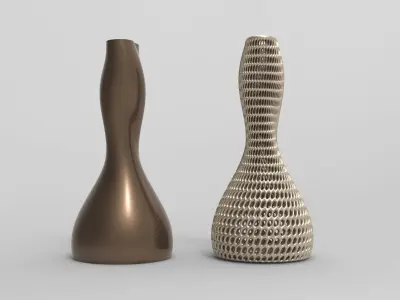 Vase Voronoi 90 3D print model