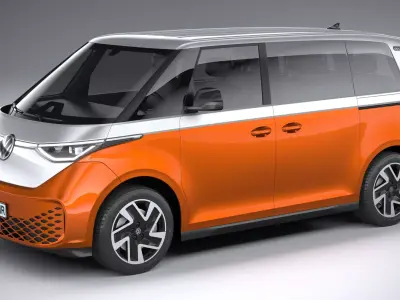 Volkswagen ID Buzz 2023 3D model