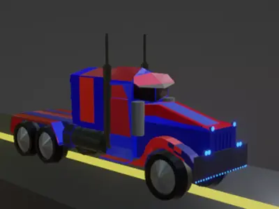 Transforme Optimus Prime 3D model