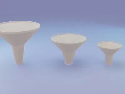 3D Printable Funnel 3D print model