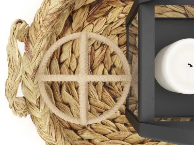 Decoration Set - Livingroom 06 3D model