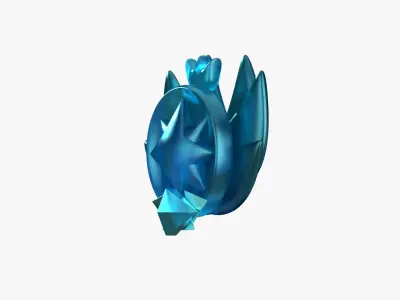 Reward Medal 3D Illustration 3D model