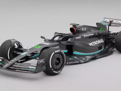 Mercedes W14 3D model