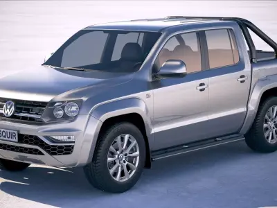 Volkswagen Amarok 2018 3D model