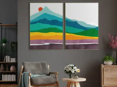 Photo Frame 280 Low-poly 3D model
