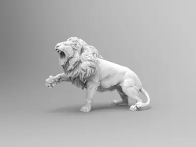 lion 8 3D model