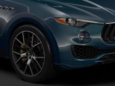 Maserati Levante S Q4 GranSport  2017 3D model