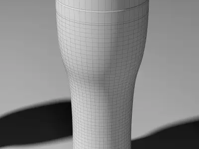 THERMAL COFFE GLASS 3D model