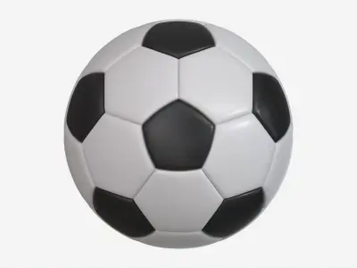Soccer Ball 01 Standard 3D model