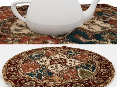 Rugs No 847 Low-poly 3D model