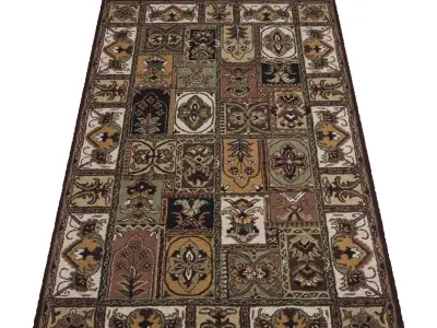 Rug Set 2398 3D model