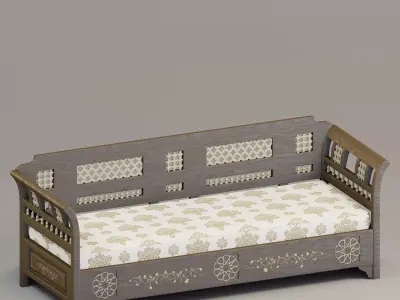 Arabesque sofa 3D model