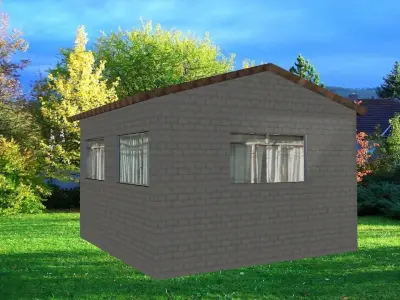 Small Home Free 3D model