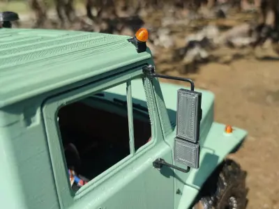 Crawler G3308 Single Cab Adventurer - 1-10 RC body 3D print model