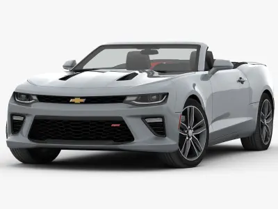 Chevrolet Camaro SS Convertible 2016 3D model