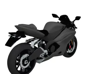 sports motorcycle 3D model