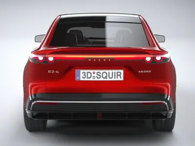 Mazda 6e 2026 3D model