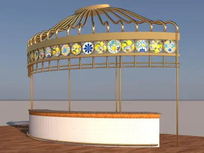 Cocktail Bar 3D model