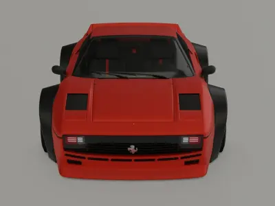 Ferrari 308 Widebody Kit 3D model