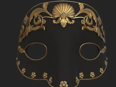 3d Mask model 3D model