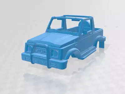 Suzuki Samurai Convertible - Body Car STL Model 3D print model