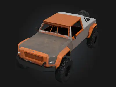 Dune Voyager  Nomadic Explorer of the Sands 3D model